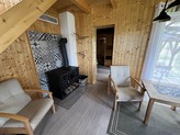 Novostavba chaty na polosamotě poblíž Pelhřimova